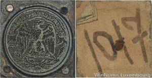 R5880 Unique Matrice Napoléon I Lignes Télégraphiques Aigle Laurier SUP 104/128