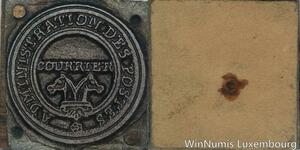 R5881 Unique Matrice Poste Administration Postes Courrier Chevaux SUP 105/128