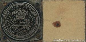 R5887 Unique Matrice Louis XVI Administration Postes Service Rural SUP 111/128