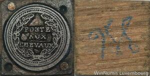 R5893 Unique Matrice Convention Nationale Poste Chevaux Laurier 1793 SUP 117/128