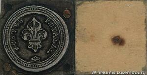 R5895 Unique Matrice Louis XVI Poste Royales Lys SUP 119/128 -> Make offer