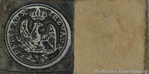 R5899 Rare Matrice Napoléon I Postes Aux Chevaux Aigle Couronnée SUP 123/128