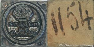 R5903 Unique Matrice Napoléon I Poste Trésor de L'armée Couronne SUP 127/128