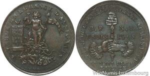 R5917 Rare Constitution Caisse de Bonne foy 3 Sols 1791 Paris UNC -> Make offer