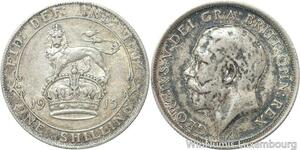 R5958 United Kingdom Shilling George V 1915 Silver -> Make offer