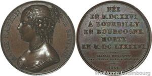 R5976 Médaille Marie de Rabutin de Sevigné 1816 Gayrard SUP AU -> Make offer