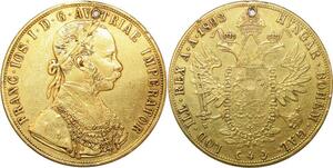 AA274 Rare Austria 4 Dukaten Franz Joseph I 1893 Wien Vienna Or Gold -&gt; M offer