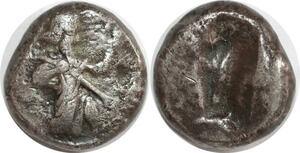 EE0176 Greek Achaemenid Siglos Darius I Xerxes I 485-420 BC Sardes Silver