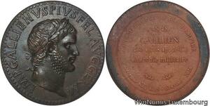 R6013 Roman Empire Medal Emperor Sesterce Gallien 260 268 UNC FDC -> Make offer