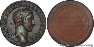 R6016 Roman Empire Medal Emperor Sesterce Alexandre Sévère 222 235 UNC FDC