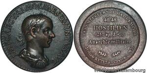 R6018 Roman Empire Medal Emperor Sesterce Hostilien 251 UNC FDC -> Make offer