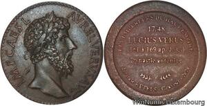 R6024 Roman Empire Medal Emperor Sesterce Lucius Verus 161 169 UNC FDC -> Offer