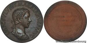 R6038 Roman Empire Medal Emperor Sesterce Macrien le Jeune 260 261 UNC FDC