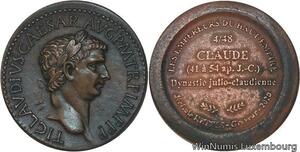R6054 Roman Empire Medal Emperor Sesterce Claude 41 54 UNC FDC -> Make offer