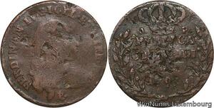 R6205 Italy Italian States Naples 3 Tornesi Ferdinand IV di Borbone 1793 P//AP