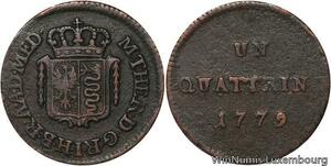 R6207 Italy 1 Quattrino Maria Theresa 1779 Milan -> Make offer