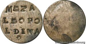 R6209 Rare Unique Italy Italian States Autsria Meza Leopoldina Countermarked