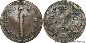 R6211 Italy Vatican Roman Republic 2 Baiocchi ND Roma -> Make offer