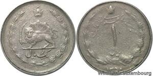 R6325 Iran 1 Rial Muhammad Reza Pahlavi AH 1350 1971 -> Make offer