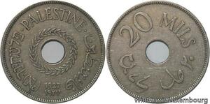 R6339 Palestine British Mandate 20 Mils 1927 London -> Make offer
