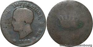 R6357 Italy Italian States Kingdom Soldo Napoléon Bonaparte 1808 -> Make offer