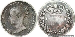 R6420 United Kingdom 3 Pence Victoria 1864 Silver -> Make offer