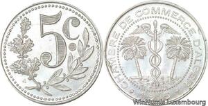R6430 Algeria French Colonies 5 Centimes Chambre Commerce 1916 UNC -> Make offer