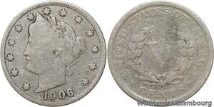 R6433 United States 5 Cents Liberty 1906 -> Make offer