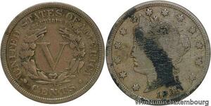 R6438 United States 5 Cents Liberty 1911 -> Make offer