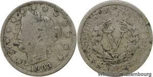 R6443 United States 5 Cents Liberty 1903 -> Make offer