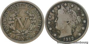 R6448 United States 5 Cents Liberty 1912 D Denver -> Make offer