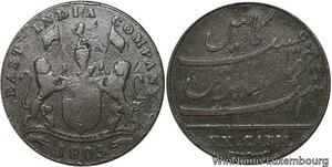 R6502 British India Madras Presidency 20 Cash 1803 -> Make offer