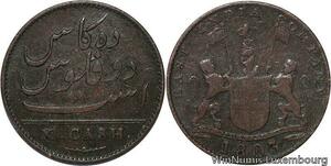 R6519 East India Company Madras Presidency 10 Cash 1803 -> Make offer