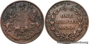 R6521 East India Company 1/4 Anna Victoria 1835 -> Make offer