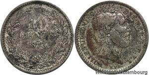 R6539 Netherlands 10 Cents Willem III 1873 Silver -> Make offer