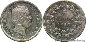 R6542 Netherlands 5 Cents Willem III 1850 Silver -> Make offer