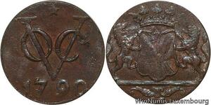 R6559 Indonesia Netherlands East Indies Duit 1790 VOC Star AU -> Make offer
