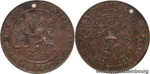 R6562 Rare Token Spanish Netherlands Peace Munster Spain United Provinces 1647