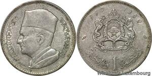 R6582 Morocco 1 Dirham Mohammed V AH 1380 1960 Silver -> Make offer
