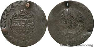 R6634 Ottoman Empire 20 Para Mahmud II AH 1223 /29 1836 Constantinople Silver