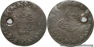R6635 Ottoman Empire 20 Para Abdul Mejid AH 1258 1842 Constantinople Silver