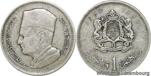 R6653 Morocco 1 Dirham Mohammed V AH 1380 1960 Silver -> Make offer