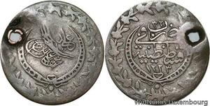 R6664 Ottoman Empire 20 Para Mahmud II AH 1223 /32 1838 Constantinople Silver