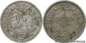 R6698 Ottoman Empire Turkey 10 Para Muhammad V Reshat AH 1327 /2 1910 -> M offer