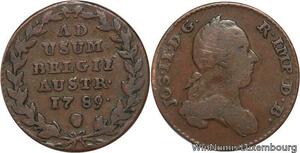 R6724 Belgium Austrian Netherlands 2 Liards Joseph II 1789 Bruxelles --> M offer