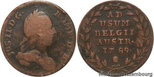 R6725 Belgium Austrian Netherlands 2 Liards Joseph II 1789 Bruxelles --> M offer