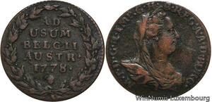 R6727 Belgium Austrian Netherlands 2 Liards Maria Theresa 1778 Brussels -->Offer