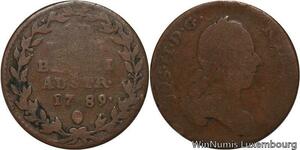 R6730 Belgium Austrian Netherlands 2 Liards Joseph II 1789 Bruxelles --> M offer