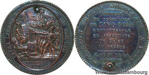 R6750 Constitution Monneron 5 Sols Serment an IV 1792 Birmingham -> Make offer