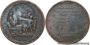 R6751 Constitution Monneron 5 Sols Serment an IV 1792 Birmingham -> Make offer